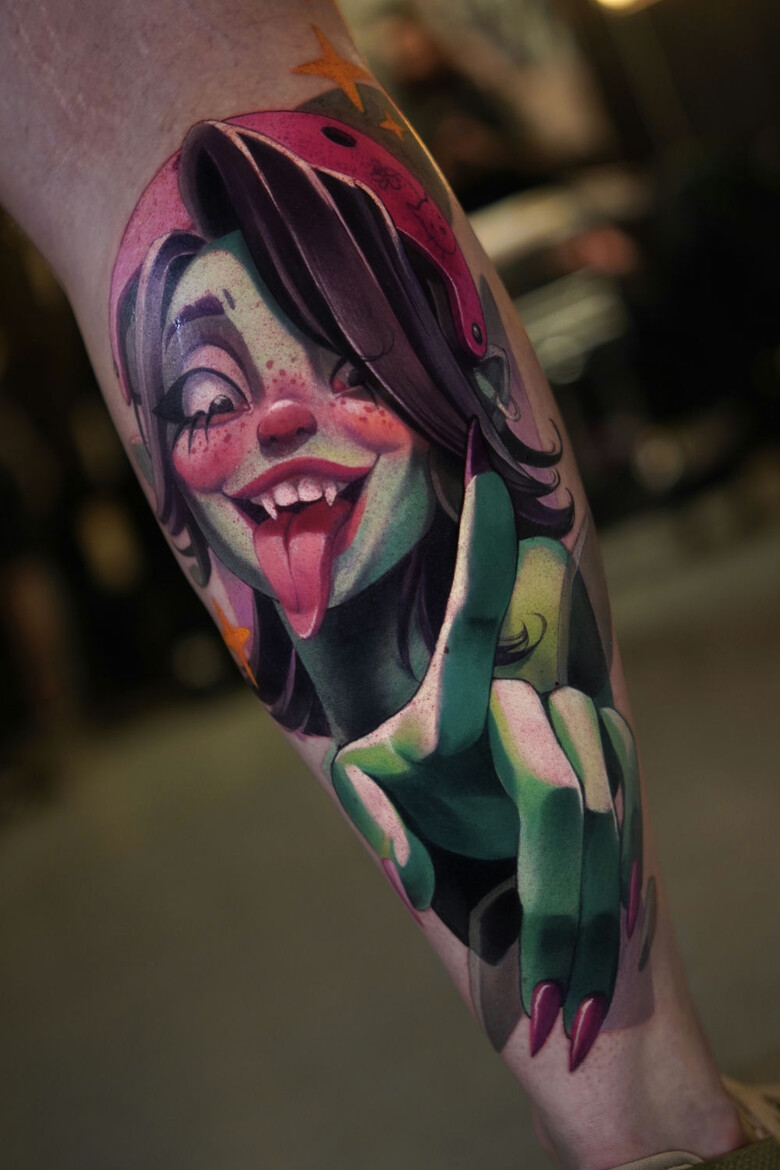 тату мастер Мария Иволга